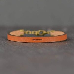 Mama - Leather Bracelet